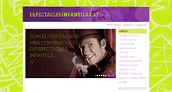 Desktop Screenshot of espectaclesinfantils.cat